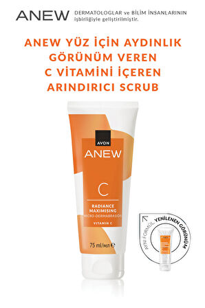 Anew Radiance Maximising Mikro Dermabrazyon C Vitamin Arındırıcı Scrub 75 Ml.