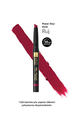 Power Stay Stylo Ruj Model Maroon