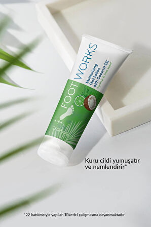 Footworks Hindistan Cevizi ve Misket Limonu Özlü Ayak Losyonu 75 Ml.