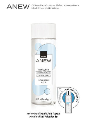 Anew Hydrating Micellar Nemlendirici Temizleme Suyu 200 Ml.