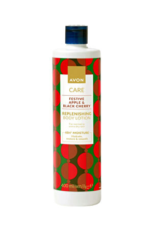 Care Festive Elma ve Siyah Kiraz İçeren Tazeleyici Vücut Losyonu 400 Ml.