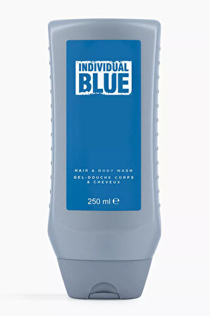 Individual Blue Erkek Saç ve Vücut Şampuanı 250 Ml.