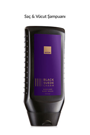 Black Suede Charm Erkek Saç ve Vücut Şampuanı 250 Ml.