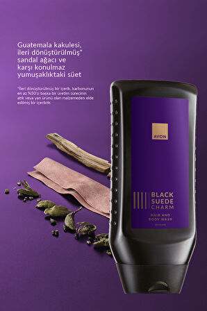 Black Suede Charm Erkek Saç ve Vücut Şampuanı 250 Ml.