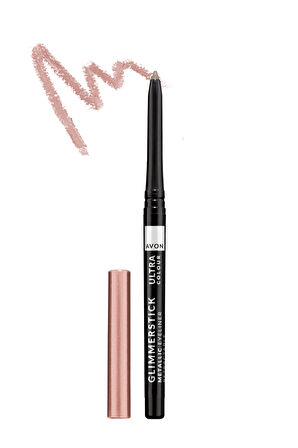 Glimmerstick Asansörlü Metalik Göz Kalemi Rose Quartz