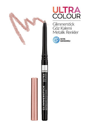 Glimmerstick Asansörlü Metalik Göz Kalemi Rose Quartz