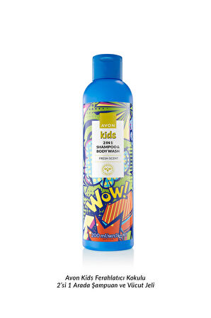 Kids Wow 2 si 1 Arada Saç ve Vücut Çocuk Şampuanı 200 Ml.