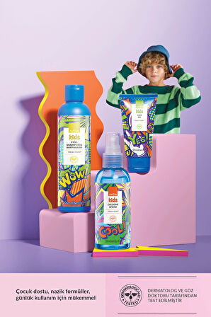 Kids Wow 2 si 1 Arada Saç ve Vücut Çocuk Şampuanı 200 Ml.