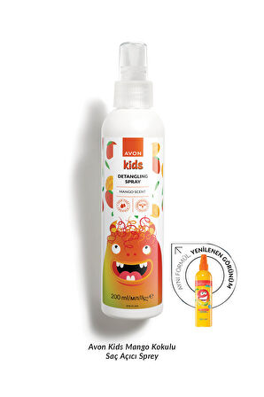 Kids Çocuklar İçin Mango Kokulu Saç Açıcı Sprey 200 ML.