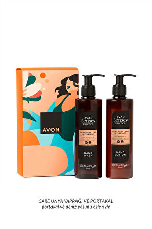 Senses Essence Geranium Leaf & Orange İkili Hediye Paketi