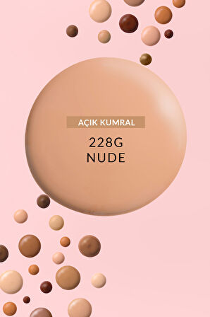 Make Up + Care 3ü 1 Arada Mat Serum Fondöten 30 Ml. 228G Nude