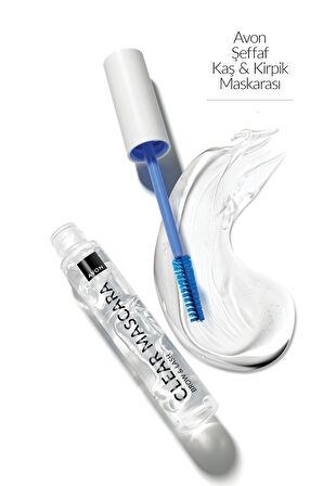 Clear Mascara Kaş ve Kirpik Maskarası Şeffaf