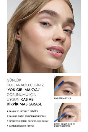 Clear Mascara Kaş ve Kirpik Maskarası Şeffaf