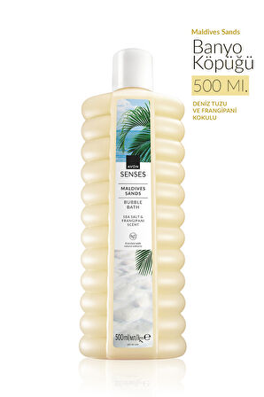 Senses Maldives Sands Deniz Tuzu ve Frangipani Kokulu Banyo Köpüğü 500 Ml.