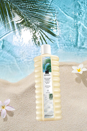 Senses Maldives Sands Deniz Tuzu ve Frangipani Kokulu Banyo Köpüğü 500 Ml.