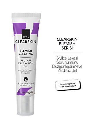 Clearskin Blemish Sivilce Lekesi Görünümünü Düzgünleştirmeye Yardımcı Jel 15ml