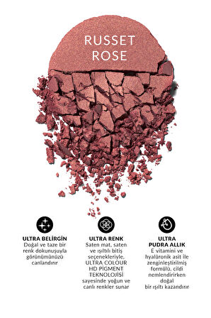 Ultra Colour Pudra Allık Russet Rose