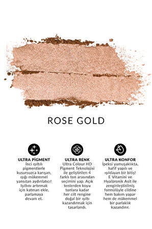 Ultra Colour Pudra Aydınlatıcı Rose Gold