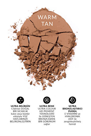 Ultra Colour Pudra Bronzlaştırıcı Warm Tan