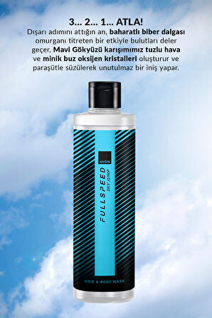 Full Speed Sky Jump Saç ve Vücut Şampuanı 250ml