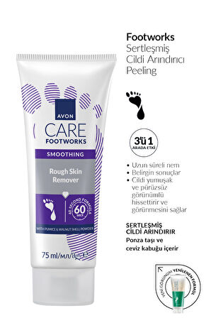 Footworks Sertleşmiş Cildi Arındırıcı Ayak Peelingi 75ml