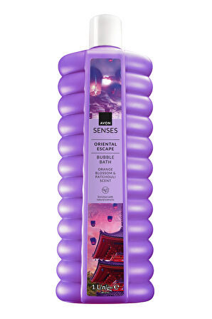 Senses Oriental Escape Portakal Çiçeği ve Paçuli Kokulu Banyo Köpüğü 1 Lt