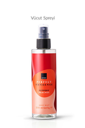 Perfect Nonsense Peppery Peaches Vücut Spreyi 200ML