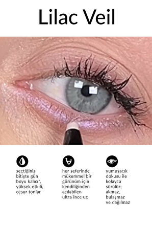 Glimmerstick Asansörlü Kromatik Göz Kalemi Lilac Veil