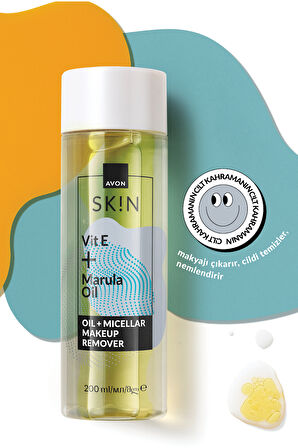 SK!N Micellar Makyaj Temizleyici + Yağı 200 Ml.