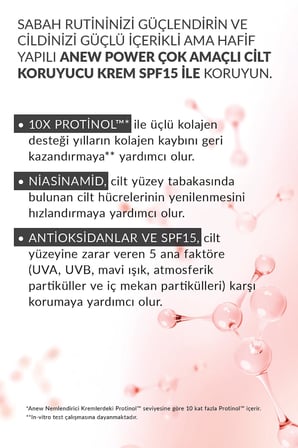 Anew Power Çok Amaçlı Cilt Koruyucu Krem SPF15 50 Ml.