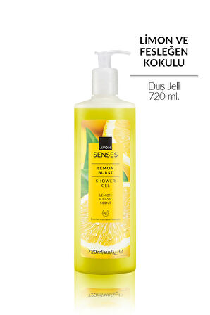Senses Lemon Burst Duş Jeli 720 Ml.