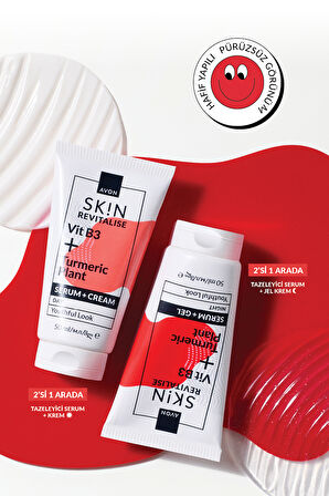 SK!N Tazeleyici Krem + Serum 50 Ml.
