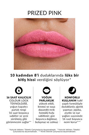 Power Stay Kremsi Vinyl Likit Ruj - Prized Pink