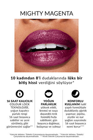Power Stay Kremsi Vinyl Likit Ruj - Mighty Magenta