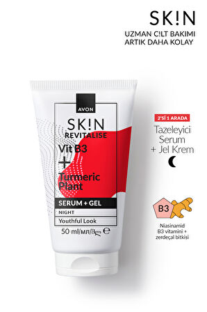 SK!N Tazeleyici Serum + Jel Krem 50 Ml.