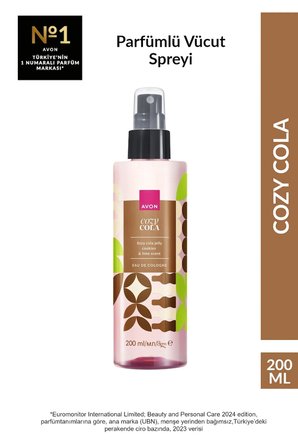 Cosy Cola Vücut Spreyi 200 Ml.