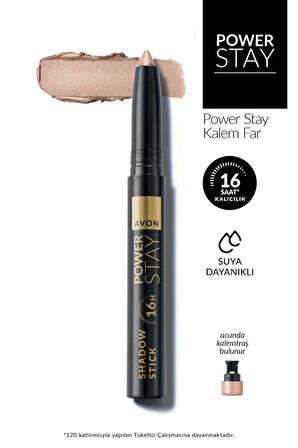 Power Stay Shadow Stick Kalem Far Pearly Vanilla