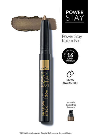 Power Stay Shadow Stick Kalem Far Smokey Olive