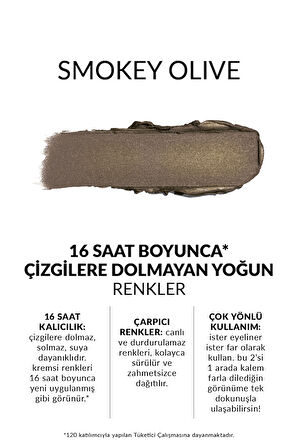 Power Stay Shadow Stick Kalem Far Smokey Olive