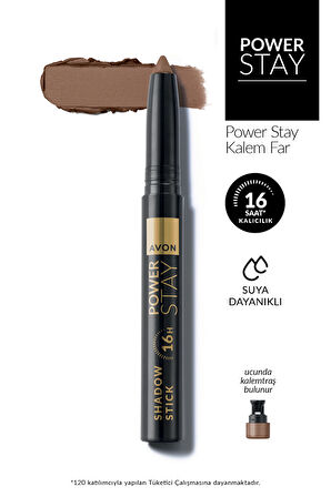 Power Stay Shadow Stick Kalem Far Burnt Caramel