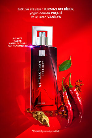 Avon Attraction Instinct Erkek Parfüm Edt 75 Ml 