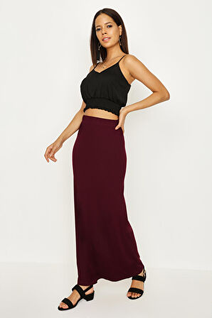 Kadın Örme Maxi Etek