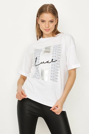 Kadın Baskılı T-Shirt