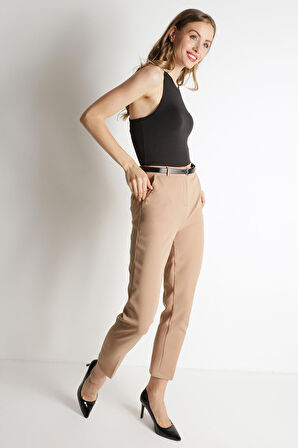 Kadın Kemerli Pantolon