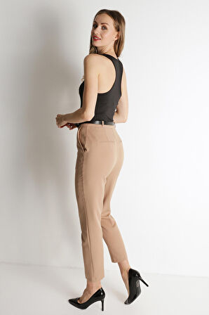 Kadın Kemerli Pantolon