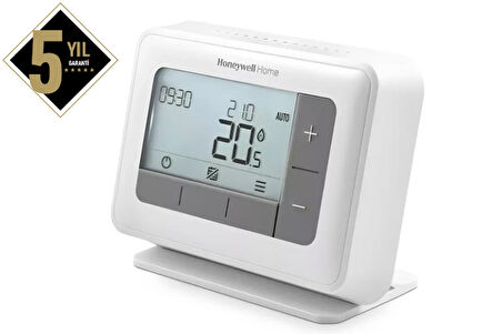 T4R Kablosuz Programlanabilir Oda Termostatı (OpenTherm, Isıtma & Soğutma, 5 Yıl Garanti)