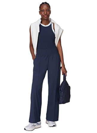 SB9697E-4274 EXPLORER WIDE LEG TRAC Lacivert Regular Fit  Kadın Eşofman Altı