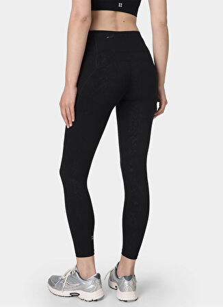 Sweaty Betty SB5400A-056 POWER WORKOUT LEGGINGS Siyah - Çok Renkli Desenli Kadın Tayt
