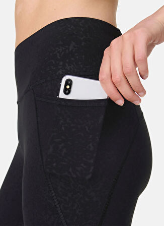 Sweaty Betty SB5400A-056 POWER WORKOUT LEGGINGS Siyah - Çok Renkli Desenli Kadın Tayt