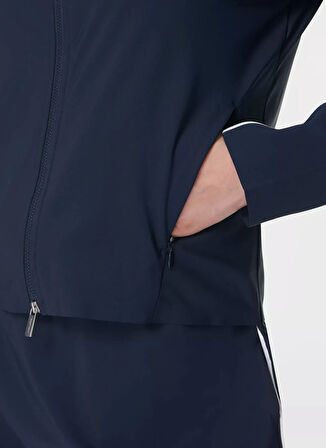 SB9871P-4274 ANYTIME EXPLORER ZIP U Lacivert Dik Yaka Slim Fit  Kadın Zip Ceket